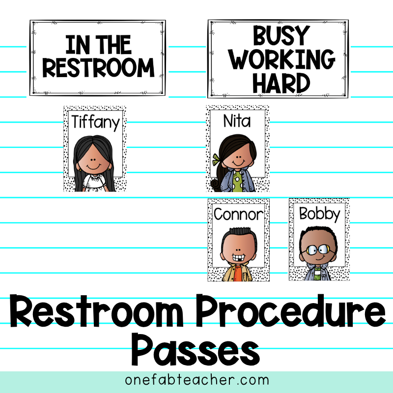 Restroom Passes
