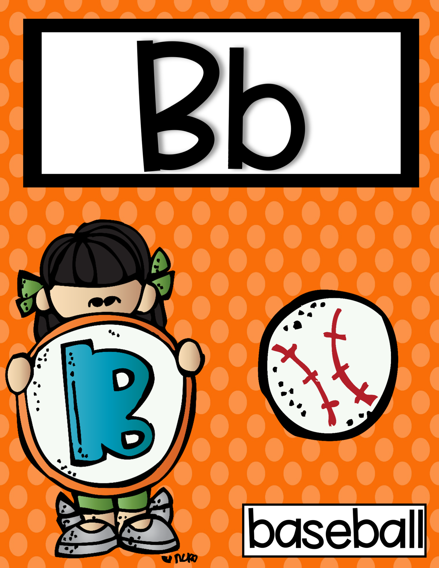 Alphabet Posters | Primary Polka Dot ˛