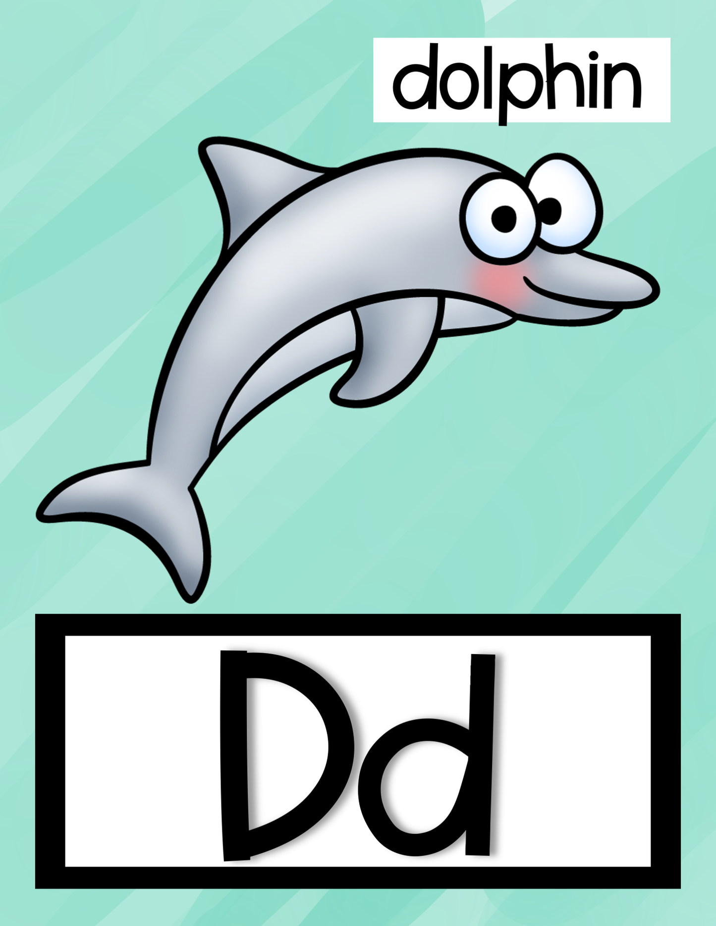 Alphabet Posters | Animal Happy Bright