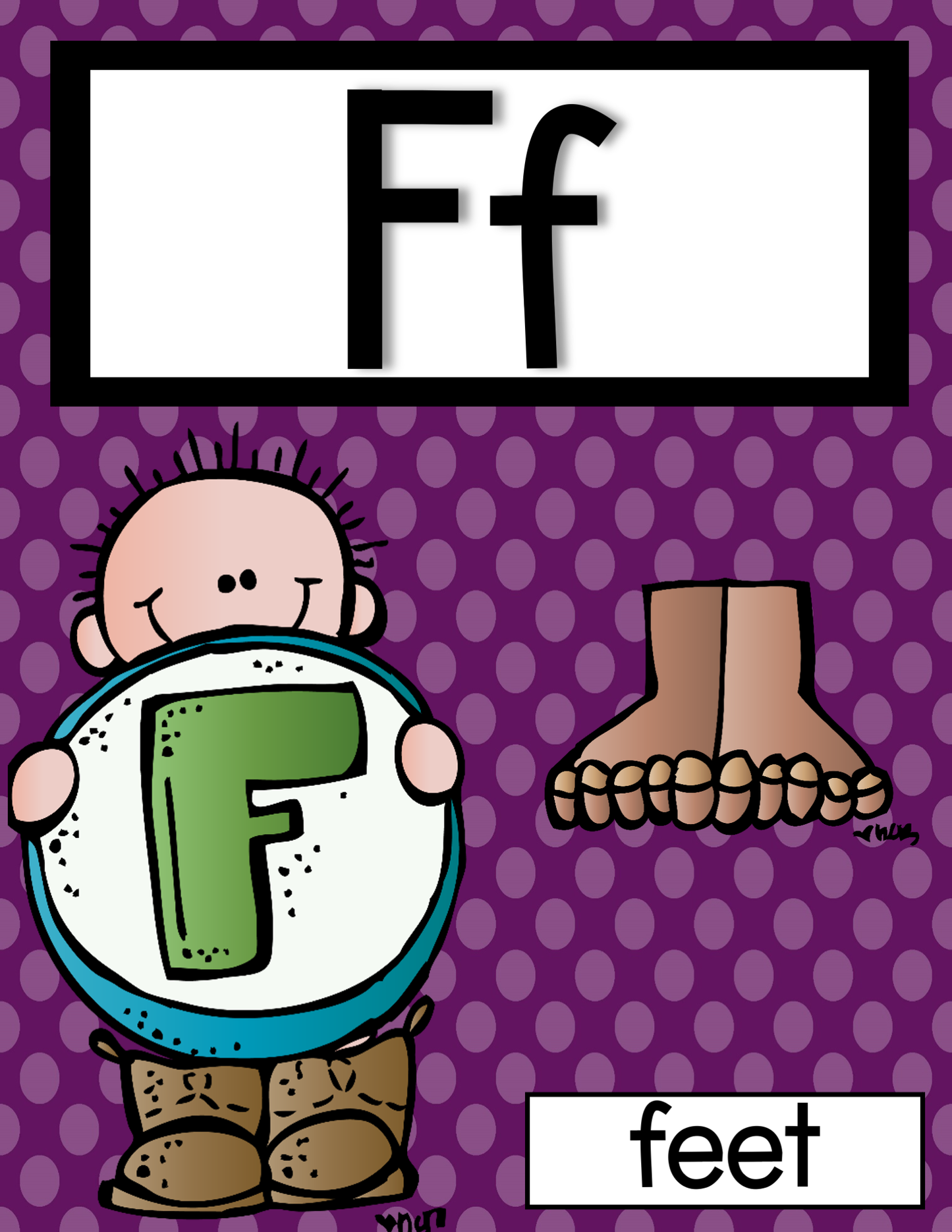 Alphabet Posters | Primary Polka Dot ˛