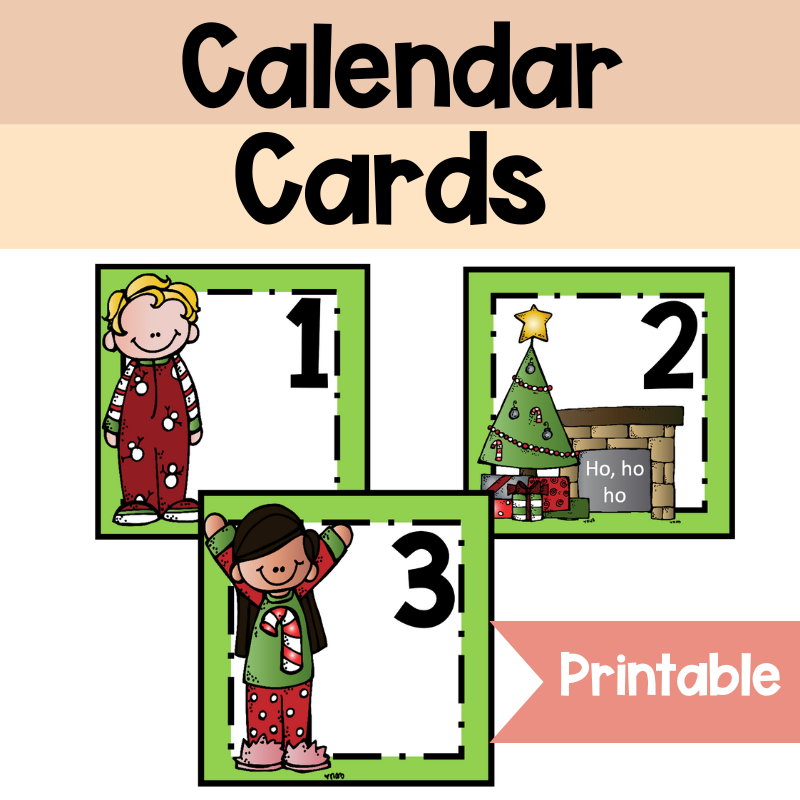 Calendar Cards | December