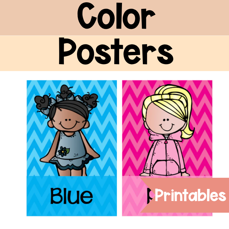 Color Posters | Happy Primary