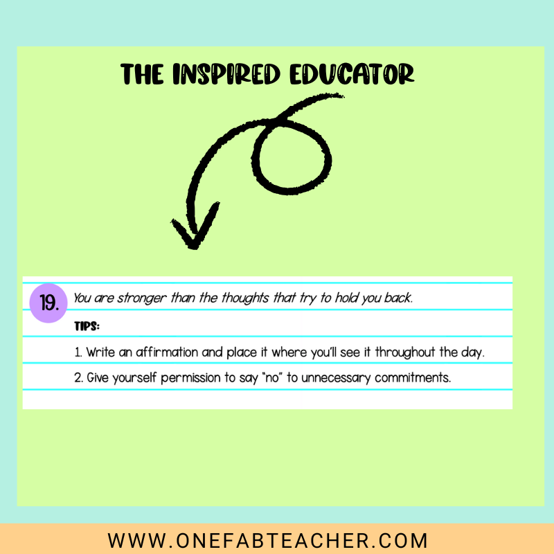 The Inspired Educator: Finding Calm in the Chaos