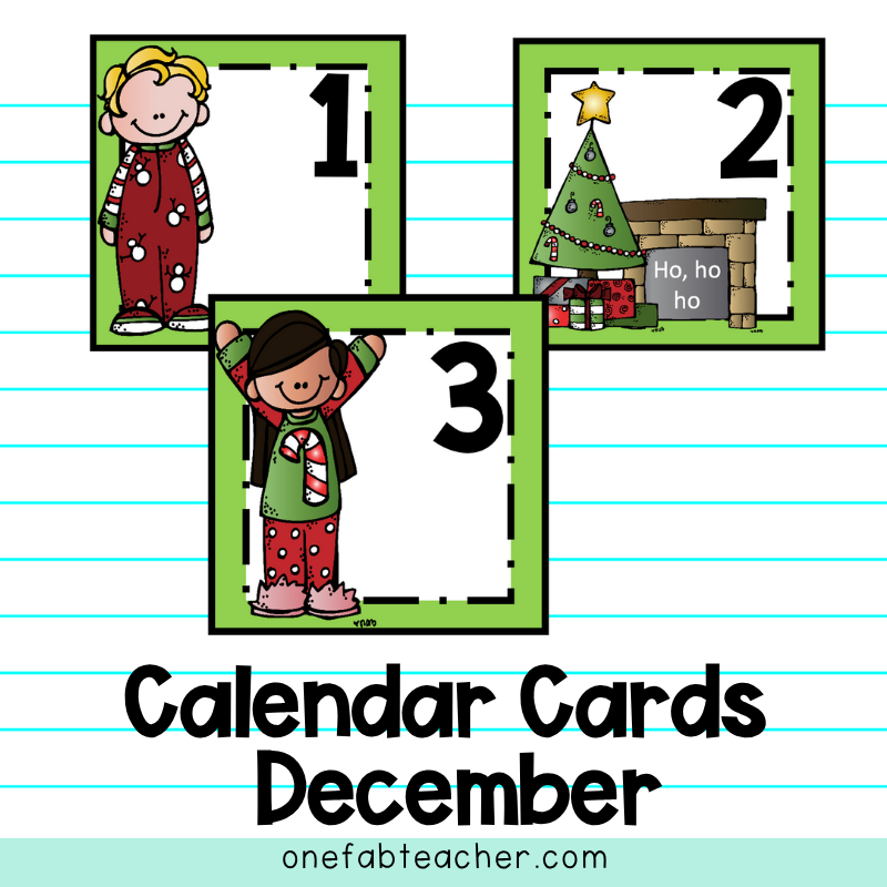 Calendar Cards | December