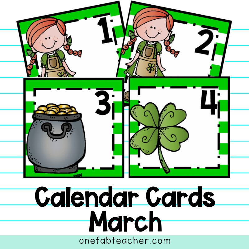 Calendar Cards | March