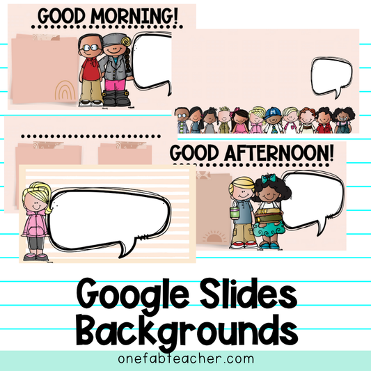 Google Slides Boho Backgrounds