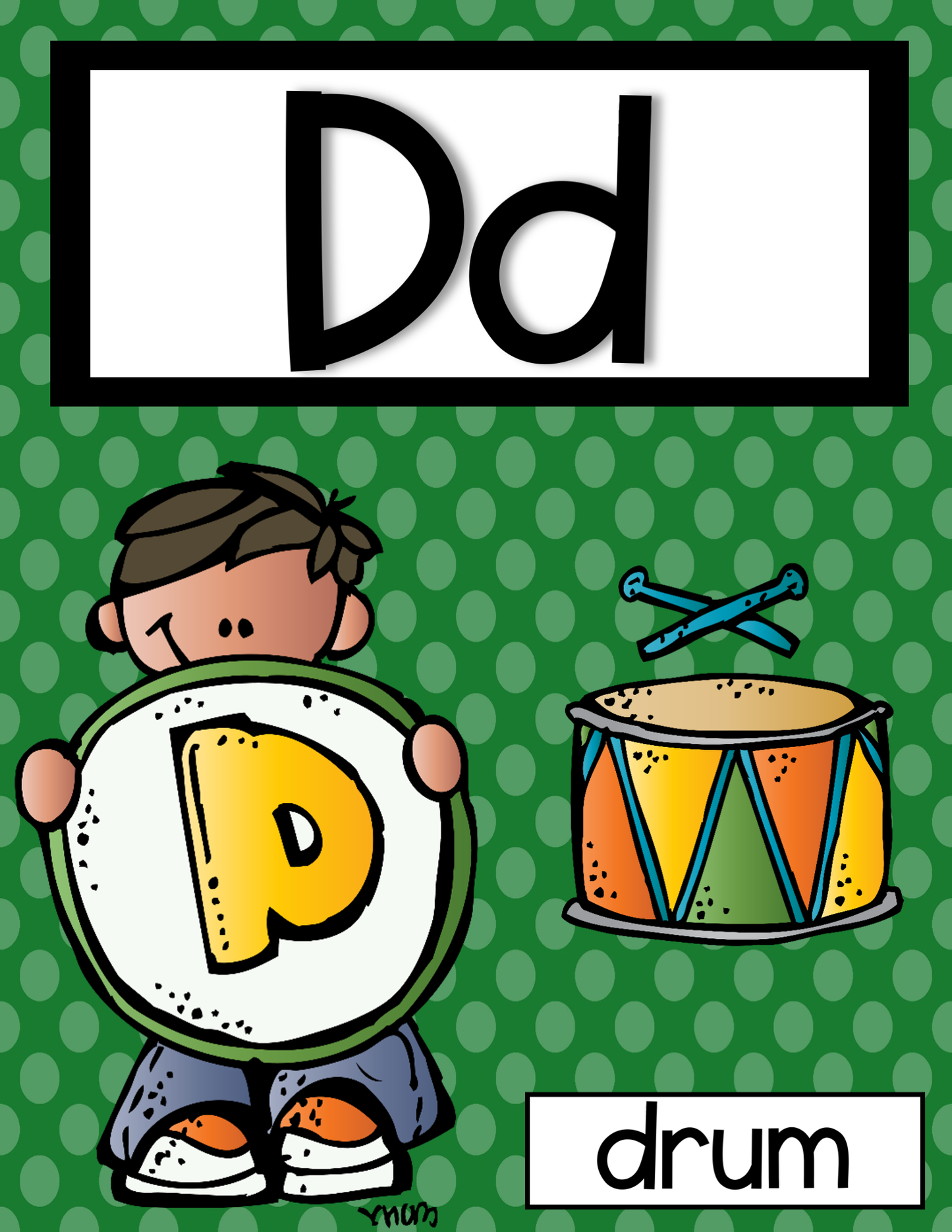 Alphabet Posters | Primary Polka Dot ˛