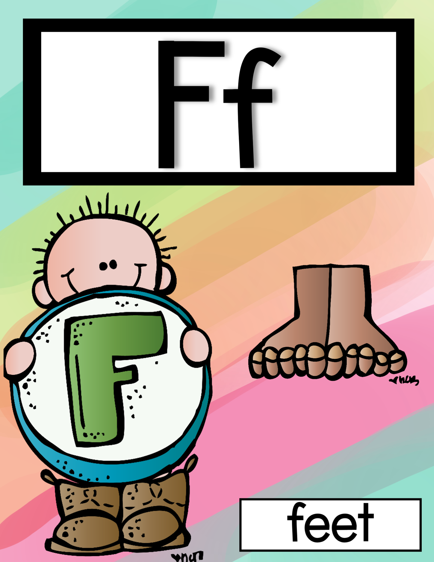 Alphabet Posters | Happy Bright