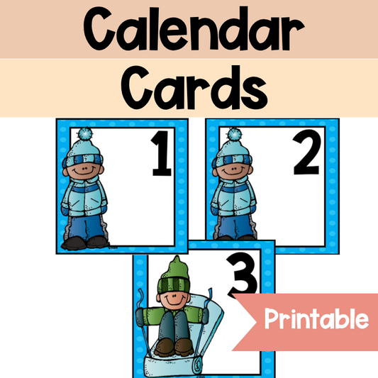 Calendar Cards | January