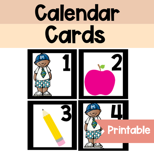 Calendar Cards | August