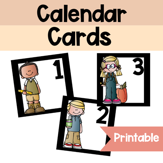 Calendar Cards | September