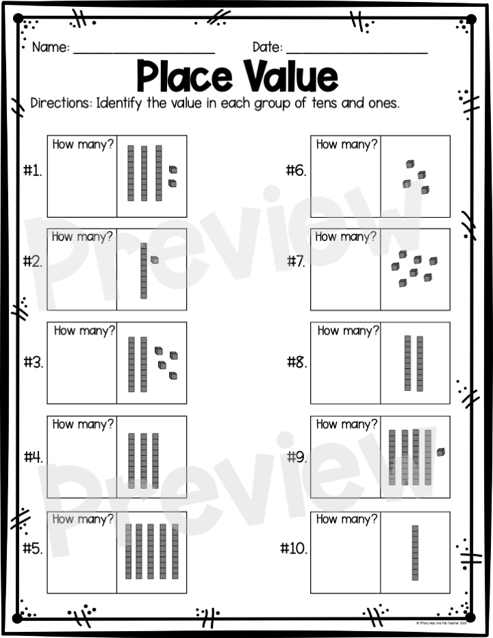 Place Value | Math Worksheets