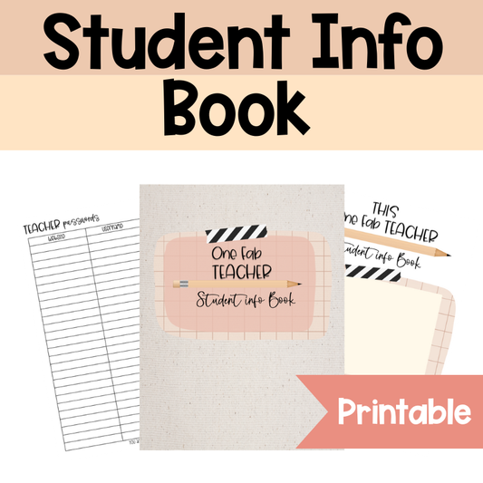 Student Information Book
