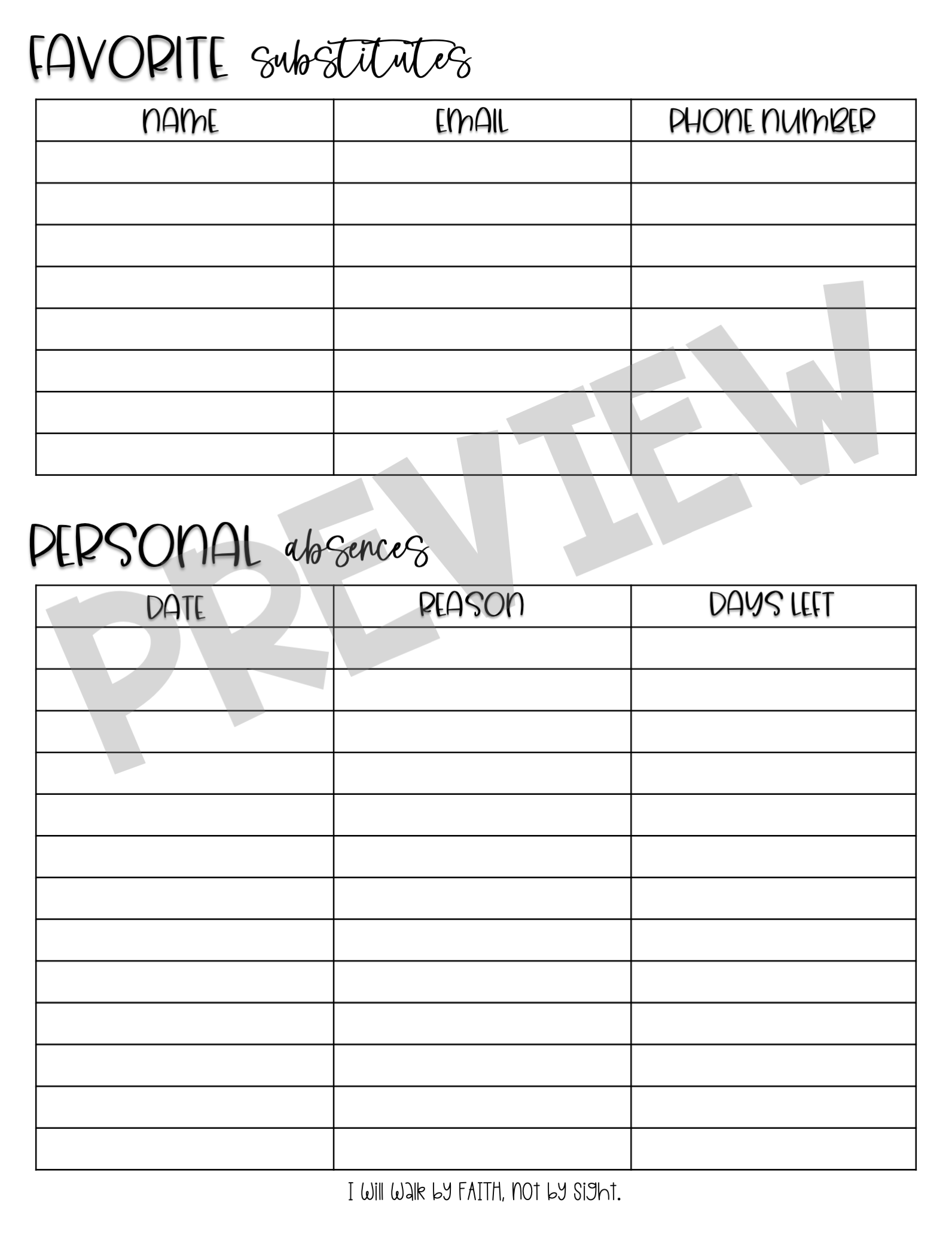 Student Info Book